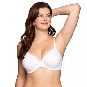 Vanity Fair 78165 Effortless Convertable Underwire Bra White NWT